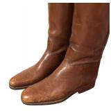 MB - Vintage Riding Boots with Antique Faulkner and Son Wooden Boot Trees