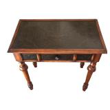MB - Wooded Accent Table with Ornate Details