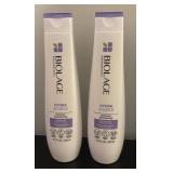 O - Set of 4 Biolage Professional Shampoo Bottles Hydra Source and Color Last