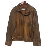 OC - Vintage USA Plaza Intelli Mood Leather Coat