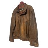 OC - Vintage USA Plaza Intelli Mood Leather Coat