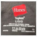 O - Set of 4 Size Large Hanes Menards and Cabela
