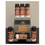 O - Set of 6 Redken 8NW Safari Color Gels Lacquers with Storage Organizer