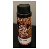 O - Set of 6 Redken 8NW Safari Color Gels Lacquers with Storage Organizer