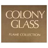MB - Colony Glass Flame Collection Bowl and Pitcher Set