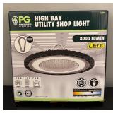 MB - Collection of LED Light Bulbs, Utility Shop Light, and Over Lite Fixture
