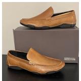 O - Kenneth Cole Reaction Tour-nament Cognac Shoes Size 10 1/2