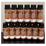 O - Lot of 12 Redken Color Gels Lacquers 6NW Brandy 2 fl oz Bottles with Organizer