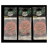 O - Lot of 7 New Mister Cartoon 3-Pack Air Fresheners Assorted Designs