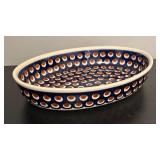 MB - Boleslawiec Poland Pottery Serving Dish and Bowl Set