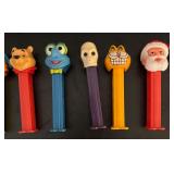 O - Collection of Pez Dispensers Including Characters and Special Editions