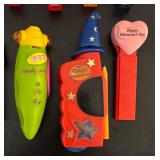 O - Collection of Pez Dispensers Including Characters and Special Editions