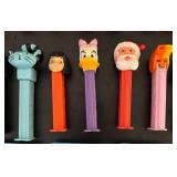 O - Collection of Pez Dispensers Including Characters and Special Editions