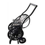G - Metal Garden Hose Reel Cart