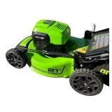 G - Greenworks 21-Inch 40V Cordless Lawn Mower with Battery and Charger
