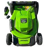 G - Greenworks 21-Inch 40V Cordless Lawn Mower with Battery and Charger
