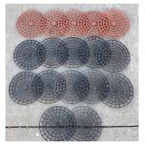 G - Set of Planter Drainage Inserts / Grit Guards