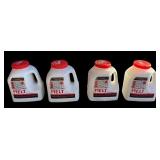 G - Set of 4 Melt Calcium Chloride Pellets 10 lb Snow Melt Jugs