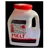 G - Set of 4 Melt Calcium Chloride Pellets 10 lb Snow Melt Jugs
