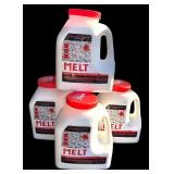 G - Set of 4 Melt Calcium Chloride Pellets 10 lb Snow Melt Jugs