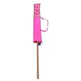Marimekko umbrella measures 8 feet in length - Marimekko Pink Patio Umbrella with Carrying Bag