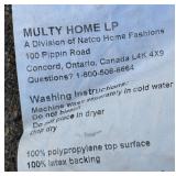 G - Pair of Multy Home 24 x 71 Inch Striped Runner Rugs