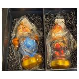 Christopher Radko Snow White and the Seven Dwarfs 60th Anniversary Ornament Set with Box