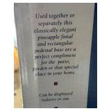 Domar Israel 925 Sterling Silver and Glass Vase Pair with Malachite, Carnelian, and Onyx Accents