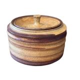 LR - Warren McKenzie Studio Pottery Lidded Jar