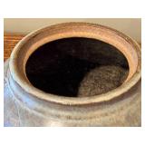LR - Handcrafted Lidded Studio Pottery Jar, 10 Inch Tall