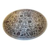 World Rug Traders Persian Style Round Area Rug 94 Inch Floral Pattern