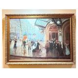 Framed Replica Jean Beraud 
