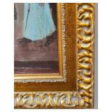 Framed Replica Jean Beraud 