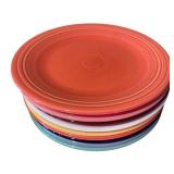 LR - Set of 16 Fiesta 10.5-Inch Dinner Plates Assorted Colors