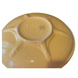 LR - Pair of Fiesta First 500 Serving Bowls Blue and Yellow