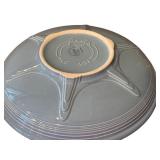 LR - Pair of Fiesta First 500 Serving Bowls Blue and Yellow