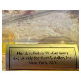 Boxed Set of 10 Handcrafted Kurt S. Adler Fruit and Vegetable Glass Ornaments