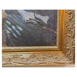 HLWY - Framed Claude Monet Art Print The Luncheon with Certificate, Replica