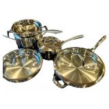 K - Cuisinart and Tramontina Stainless Steel Cookware Set