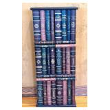 LR - CD Cabinet with Faux Book Spine Doors