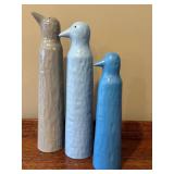 LR - Set of 3 IKEA Decorative Ceramic Bird Figurines
