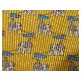 Set of 3 Salvatore Ferragamo Silk Ties with Animal & Bird Patterns