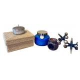 LR - Home Decor Assortment with Candles, Decorative Box, Jacks and Fragrance Burner