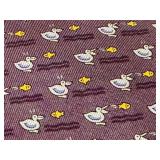 Set of 2 Hermes Silk Ties with Duck Pattern Designs