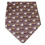 Set of 2 Hermes Silk Ties with Duck Pattern Designs