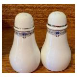 Vintage Wedgwood Amherst Bone China Serving Bowl and Salt & Pepper Shakers Set