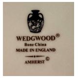 Vintage Wedgwood Amherst Bone China Serving Bowl and Salt & Pepper Shakers Set