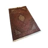 HLWY - Persian Style Area Rug 71 x 44 Inch with Geometric Medallion Pattern