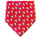 Set of 2 Salvatore Ferragamo Silk Ties with Elephant Prints