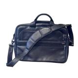 Tumi Leather Laptop Briefcase with Shoulder Strap